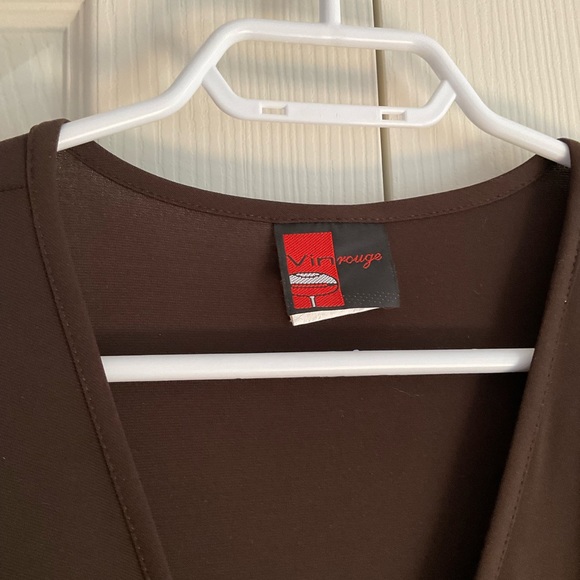 Brown Vin rouge dress - Picture 2 of 3